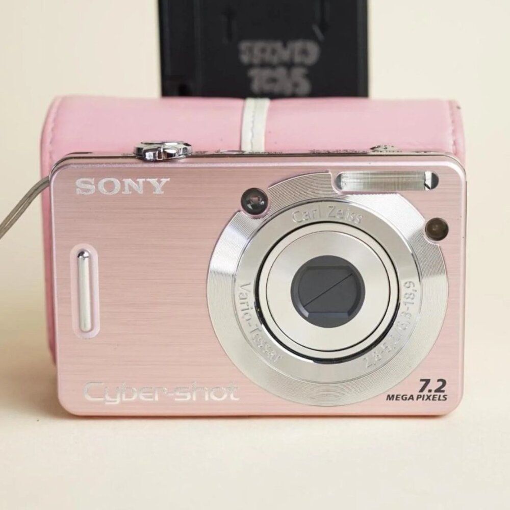 Sony Cyber-Shot DSC-W55 | 7.2MP Digital Camera | Pink